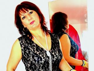 KarenCougar - Webcam live hard with this shaved sexual organ Hot lady 