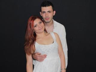 PlayLovers - Show nude with this redhead Female and male couple 