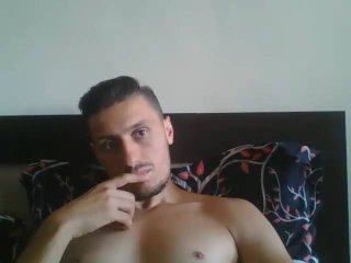 AlexMuscle - Live cam porn with a black hair Horny gay lads 
