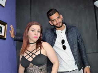 AshleyandCrink - Webcam nude with this Female and male couple 