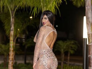 Meliina - Cam xXx with a trimmed genital area Shemale 
