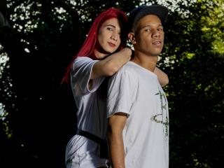 NadiaXJhoss - Cam xXx with this Cross-sexual couple with fit physique 
