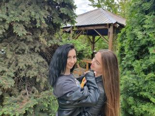 NikaXRysa - Web cam exciting with this Woman having sex with other woman with regular tits 