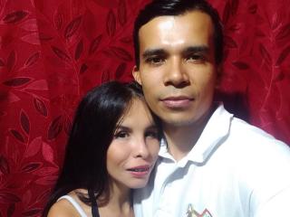 AlondraVenus - Live chat x with this shaved private part Female and male couple 