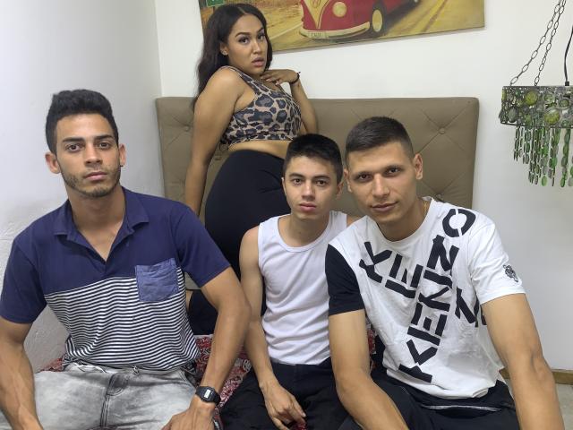 CamyAndThreeGuys - Live porn &amp; sex cam - 20078298
