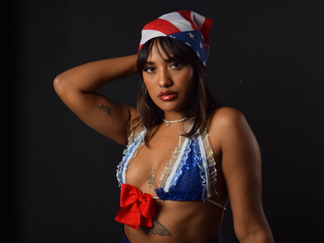 Flat, minimalist design with a large red and white flag at the bottom center. Simple, bold lines and a clean, solid color palette. No texture or additional elements.