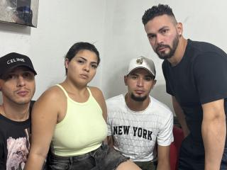 MeganeAndThreBoys - Sexe cam en vivo - 22805113