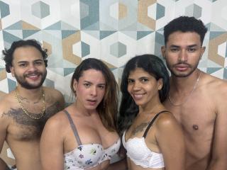 BebeTransAndTwoGuy - Live porn &amp; sex cam - 25466981