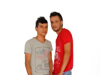 Twopervertedguys - online show sex with this hairy sexual organ Boys couple 