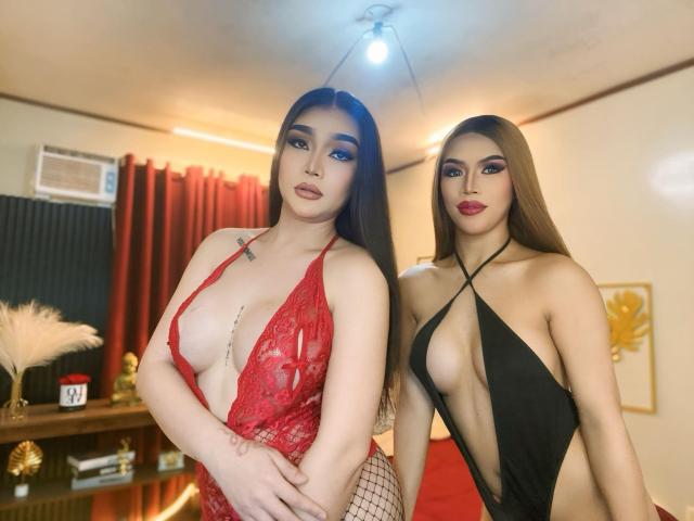 HotCummersDuoTS - Live porn &amp; sex cam - 27104962