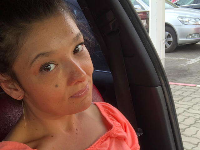 Digital art of five bold red letters "A" stacked vertically, each slightly larger than the last, with white "V" shapes at the bottom. Simple, clean lines. Red and white color scheme.