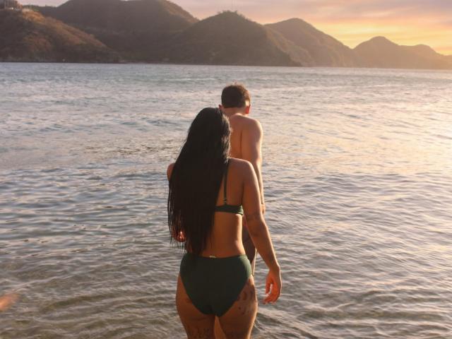 ZairaAndres - פורנו בשידור חי ומצלמת סקס - 28685381