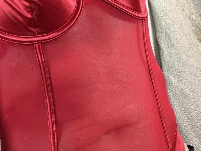 A flat, stylized, red banner with a white emblem on the right side. The banner has clean, sharp edges and a minimalist design. The emblem is small and simple.