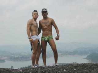 AndyForJoseph - Chat live exciting with a latin Male couple 