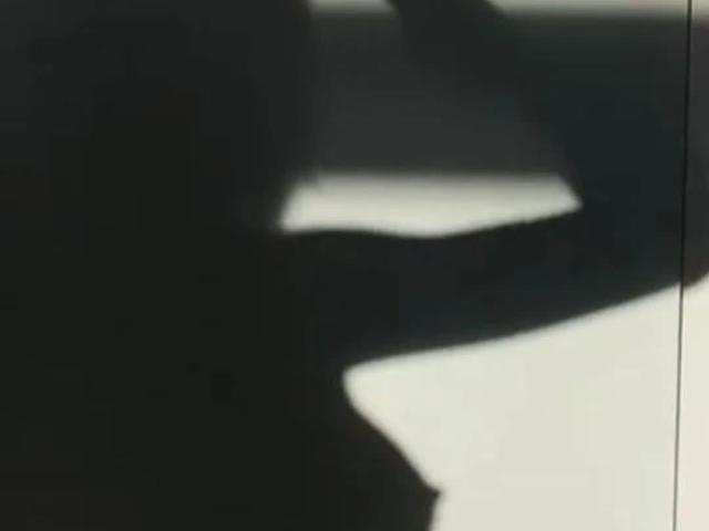 L'ombra di DianaFernandezz, con un contorno scuro e ben definito del suo braccio e della sua mano, crea un forte contrasto su uno sfondo bianco e luminoso..
