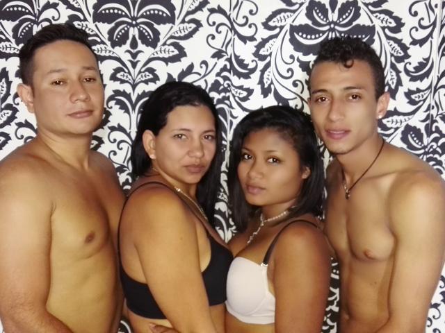 LatinXGpFoursome - Chat xXx with a Sexual quartet 
