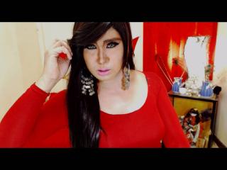 MyCreamyCumTs - Webcam live sexe avec cette Transsexuel à la chevelure noire sur la plateforme Xlove 