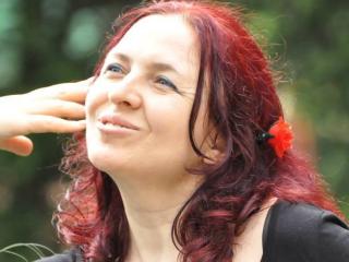 DivinPlaisir69 - Webcam hard with this redhead Horny lady 