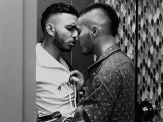 ArthurXDuncan - Live cam sex with this shaved genital area Homo couple 