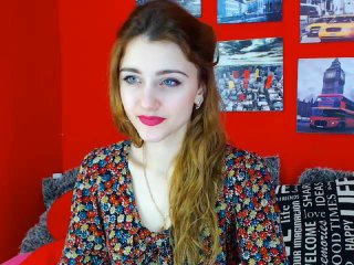 RoksolanaG - Live porn with this red hair Sexy girl 