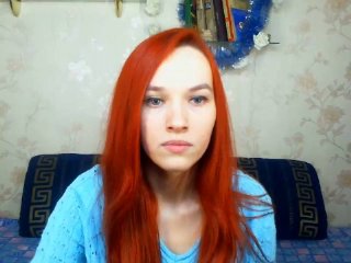 Rozalia - online chat sex with a red hair Young and sexy lady 