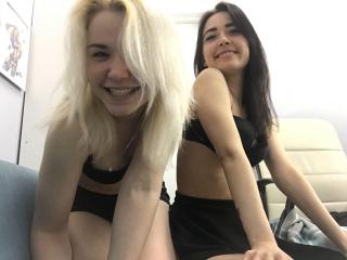 MiaXAlice - Webcam hard with a charcoal hair Woman having sex with other woman 