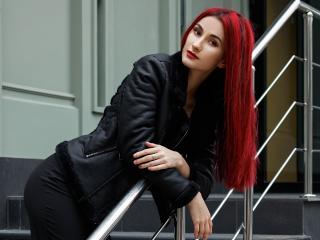 IrmaHorny - Web cam hard with this red hair 18+ teen woman 