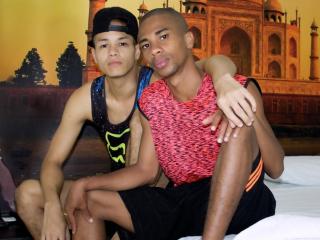 DusttinXDuke - Webcam live exciting with this latin american Boys couple 