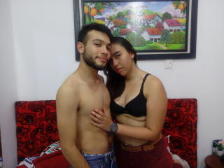 KamiloAndMarchelle - online show sexy with a shaved sexual organ Girl and boy couple 