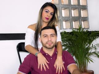 BaironxNicole - Webcam x with this shaved intimate parts Girl and boy couple 