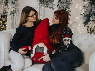 TwoCrazyDevils - Web cam hot with a amber hair Lesbian 