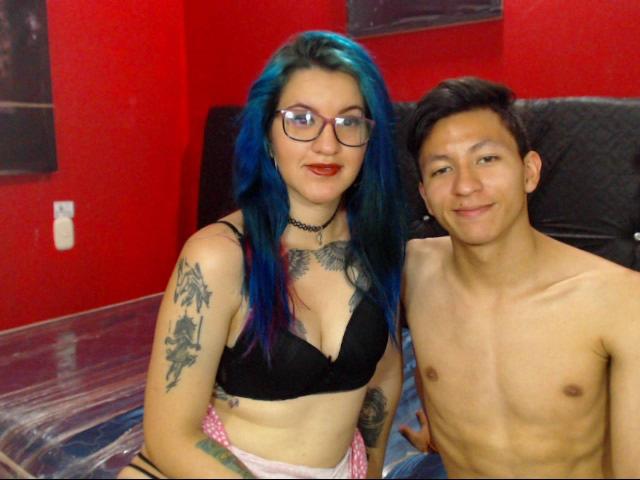 CataAndTomHot - Show hot with a brown hair Female and male couple 