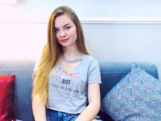 AvaKeen - Live chat sexy with this light-haired Young lady 