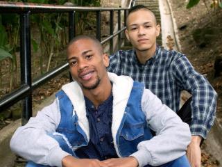 DusttinXDuke - Chat hot with a shaved private part Homosexual couple 