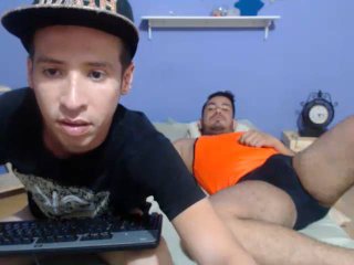 AndyandKonnor - Cam hard with a latin american Boys couple 