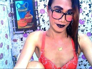 LadyBoyBigDick - Webcam sexy with a Trans with giant jugs 