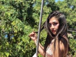 AngelicAndreaX - Webcam live hard with a asian Shemale 