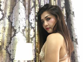 AngelicAndreaX - Webcam live hard with this oriental Transgender 