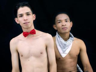 BrunoXDuke - Show exciting with this black hair Gay couple 