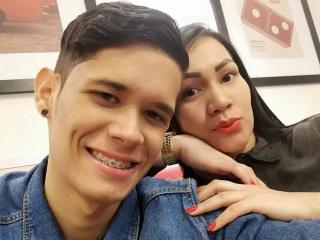 ChantalHotandKen - Chat hot avec un Couple latin lover  