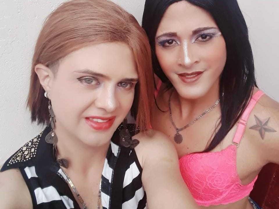 PavelAndNicoll - Chat live sexe avec ce Couple Trans à la chevelure étincelante sur le service Xlove 