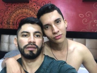 BadBoysLatin - Chat cam hard avec ce Couple Gay sud américain  