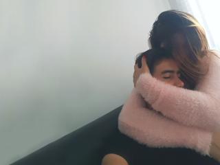 AliceJasper - Chat cam porn with a reddish-brown hair Female and male couple 