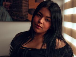 EllaCarter - Show live hard with this black hair Exciting girl 