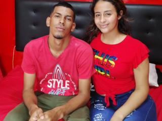 MikaYJack - Chat hot with a unshaven genital area Female and male couple 