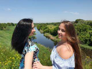 NikaXRysa - Show sex avec cette Lesbienne à la crinière noire  