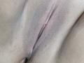 VonneLucia's pussy, showing a detailed close-up of her labia and vagina with visible pink and gray skin tones.